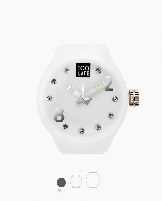 Mash-up Lord Small White Strass Ø27mm
