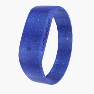 Het siliconen horloge Led Watch Original GLITTER ELECTRO BLUE