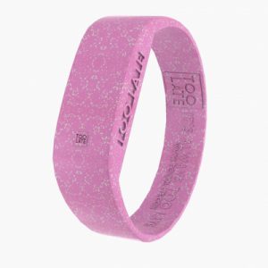 2Toolate Led Watch Original GLITTER PINK Siliconen armband met klok