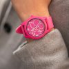 TOO LATE Watch JOY FUCSIA Pink horloge