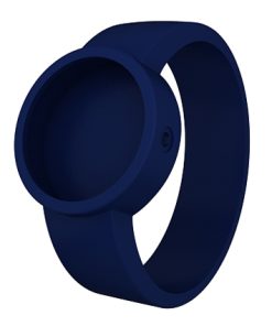 OCLOCK siliconen horlogebandje Donkerblauw