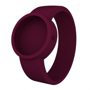 OCLOCK siliconen horlogebandje Marsala