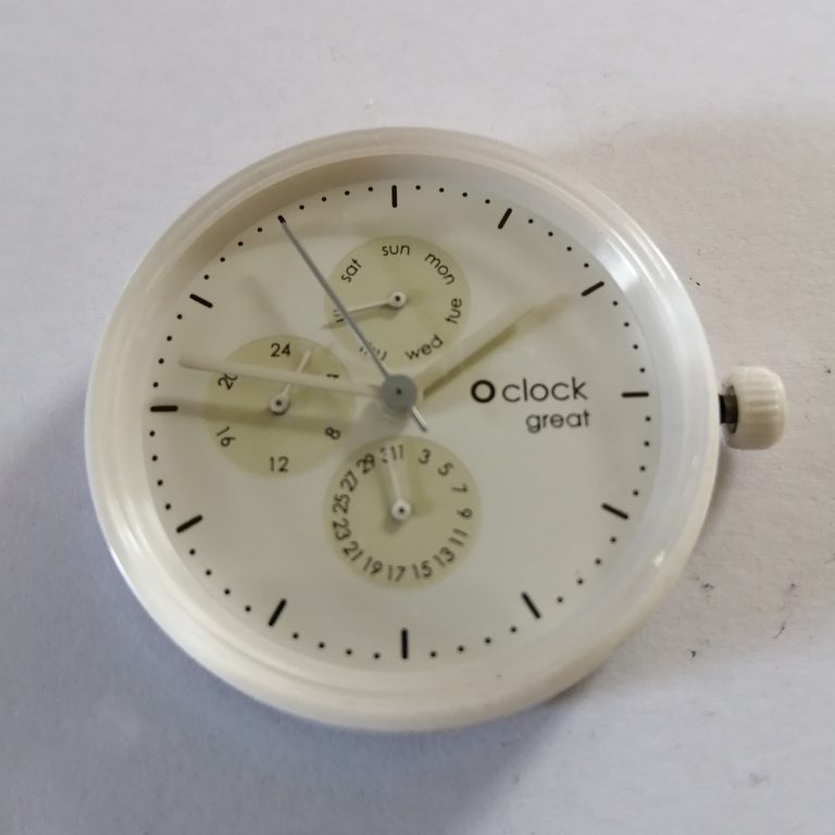 O'CLOCK Great uurwerk model nr6 afmeting Ø 40 mm Prachtig horloge