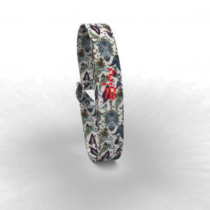 TOO LATE LED WATCH FABRIC FLOWER 7 ‘STOFFEN HORLOGE’